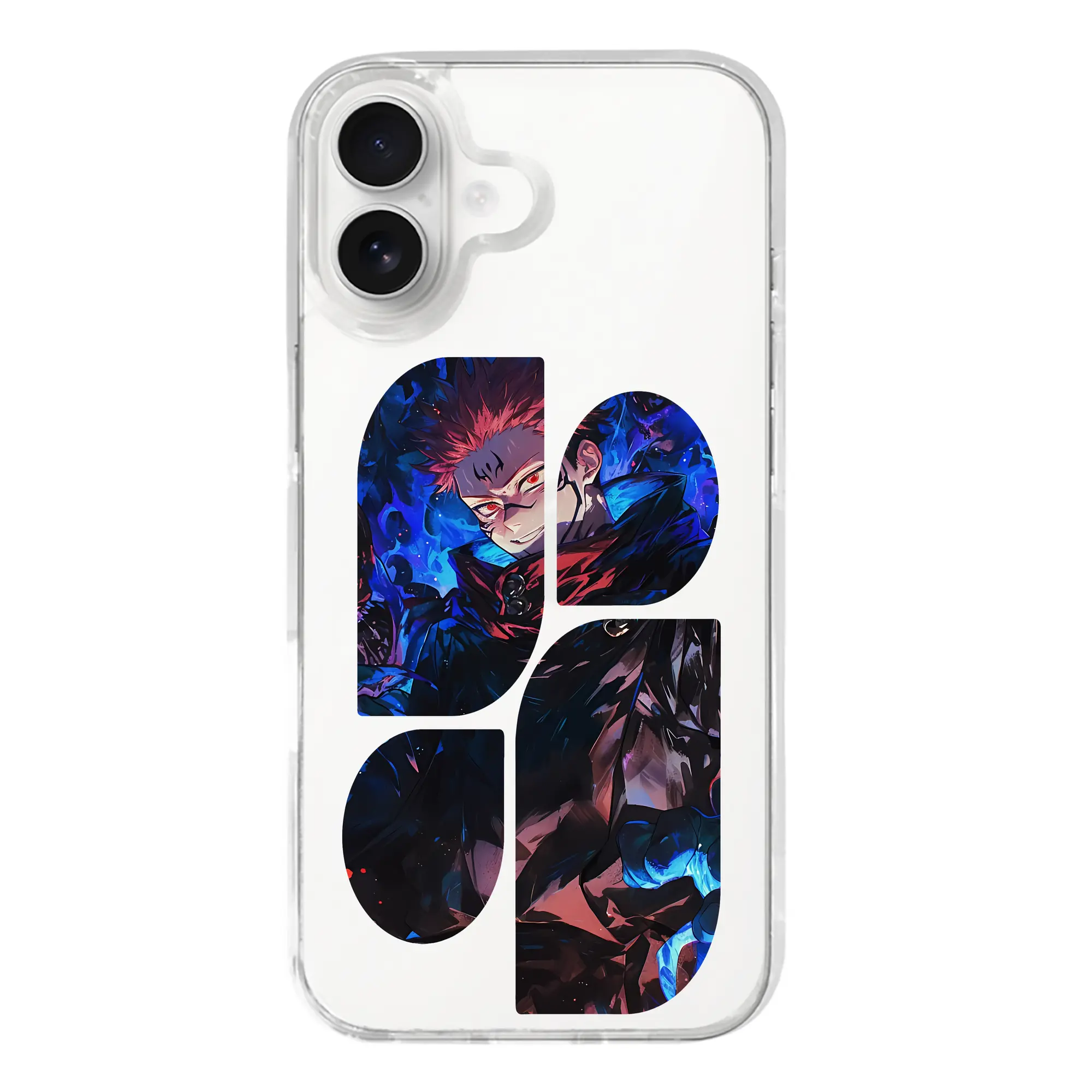 呪術廻戦 グッズ,虎杖 悠仁 - iPhone 17シリーズ 透明スマホケース – 薄型・耐衝撃・精密フィット保護カバー